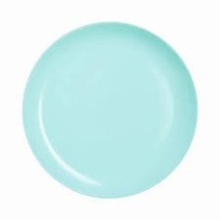 ► Тарілка обідня кругла 25см Lum.Diwali Turquoise • Краща ціна в Борисполі, Воронькові • Купити в магазині ПРО100БУД