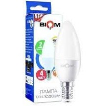 ► Лампа BIOM BT-550 C37 4W E14 • Краща ціна в Борисполі, Воронькові • Купити в магазині ПРО100БУД