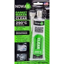 ► Герметик Nowax Gasket Maker CLEAR 85 г +290°C прозорий • Краща ціна в Борисполі, Воронькові • Купити в магазині ПРО100БУД