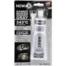► Герметик Nowax Gasket Maker GRAY 85 г +343°C сірий • Краща ціна в Борисполі, Воронькові • Купити в магазині ПРО100БУД