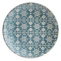 ► Тарілка Astera Engrave Blue 27 см • Краща ціна в Борисполі, Воронькові • Купити в магазині ПРО100БУД