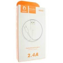 ► Кабель USB Denmen D22V MicroUSB 2.4A 1 м • Краща ціна в Борисполі, Воронькові • Купити в магазині ПРО100БУД