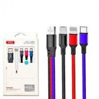 ► Кабель USB XO NB143 3 in1 1.2 м • Краща ціна в Борисполі, Воронькові • Купити в магазині ПРО100БУД