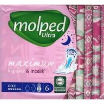 ► Прокладки гігієнічні Molped Ultra 6 крапель 6 шт • Краща ціна в Борисполі, Воронькові • Купити в магазині ПРО100БУД
