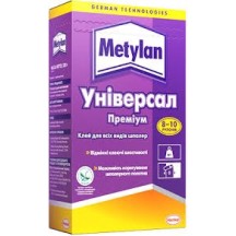 ► Клей для шпалер Metylan універсальний преміум 250 г • Краща ціна в Борисполі, Воронькові • Купити в магазині ПРО100БУД