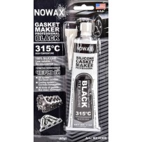 ► Герметик Nowax Gasket Maker BLACK 85 г +315°C чорний • Краща ціна в Борисполі, Воронькові • Купити в магазині ПРО100БУД