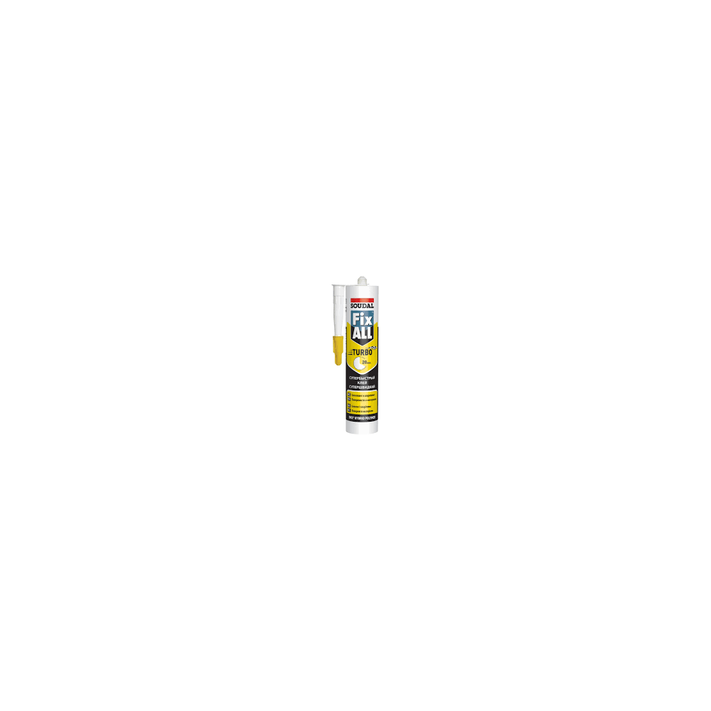 Клей-герметик FIX ALL TURBO 290 мл