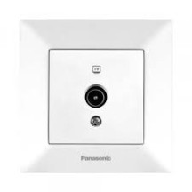 ► Розетка Panasonic біла кінцева • Краща ціна в Борисполі, Воронькові • Купити в магазині ПРО100БУД