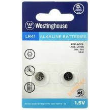 ► Батарейки Westinghouse LR41, 2 шт • Краща ціна в Борисполі, Воронькові • Купити в магазині ПРО100БУД