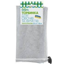 ► Торбинка для овочів та фруктів 25 х 32 Добра господарочка • Краща ціна в Борисполі, Воронькові • Купити в магазині ПРО100БУД