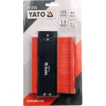 ► Шаблон сегментний YATO YT-3735 пластик 125  х 44 мм • Краща ціна в Борисполі, Воронькові • Купити в магазині ПРО100БУД