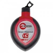 ► Шнур розмічальний INTERTOOL 15 м • Краща ціна в Борисполі, Воронькові • Купити в магазині ПРО100БУД