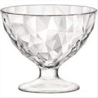 ► Креманка Diamond 360 мл на ніжці • Краща ціна в Борисполі, Воронькові • Купити в магазині ПРО100БУД