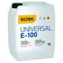 ► Грунтовка Siltek Е-100 універсальна 10 л • Краща ціна в Борисполі, Воронькові • Купити в магазині ПРО100БУД