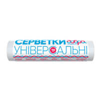 ► Серветки універсальні в рулоні з перфорацією Добра господарочка 25 х 30 см 110 шт • Краща ціна в Борисполі, Воронькові • Купит