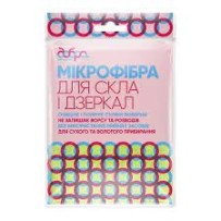 ► Серветка з мікрофібри для скла і дзеркал Добра господарочка 30 х 40 см • Краща ціна в Борисполі, Воронькові • Купити в магазин