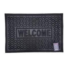 ► Килимок гумовий Welcome 40 х 60 см • Краща ціна в Борисполі, Воронькові • Купити в магазині ПРО100БУД