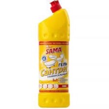 ► Засіб для чищення Сантрі гель 1 л SAMA • Краща ціна в Борисполі, Воронькові • Купити в магазині ПРО100БУД