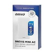► Дзвінок 220V ORNO дін/дон • Краща ціна в Борисполі, Воронькові • Купити в магазині ПРО100БУД