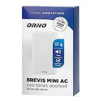 ► Дзвінок 220V ORNO дін/дон • Краща ціна в Борисполі, Воронькові • Купити в магазині ПРО100БУД
