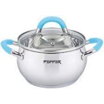 ► Каструля BELL PEPPER 4,7 л PR-1112-22 • Краща ціна в Борисполі, Воронькові • Купити в магазині ПРО100БУД