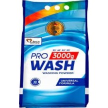 ► Пральний порошок ProWash 3000 г  • Краща ціна в Борисполі, Воронькові • Купити в магазині ПРО100БУД
