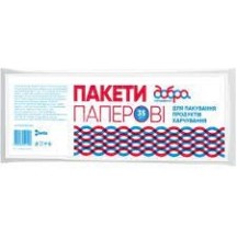 ► Пакети паперові Добра господарочка 31 х 10 х 4 см 35 шт • Краща ціна в Борисполі, Воронькові • Купити в магазині ПРО100БУД