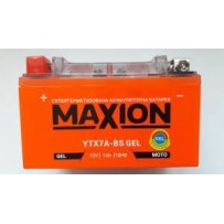 ► Акумулятор МОТО Gel YTX 7A-BS MAXION 12V, 7Ah • Краща ціна в Борисполі, Воронькові • Купити в магазині ПРО100БУД