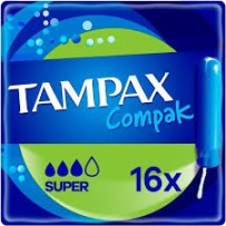 ► Тампони гігієнічні Тампах Compak Duo Супер 16 шт • Краща ціна в Борисполі, Воронькові • Купити в магазині ПРО100БУД
