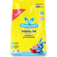 ► Пральний порошок Вухастик для всіх типів прання 800 г • Краща ціна в Борисполі, Воронькові • Купити в магазині ПРО100БУД