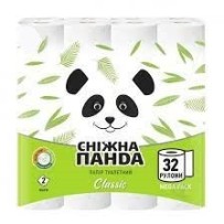 ► Папір туалетний Сніжна панда Класік 32 шт • Краща ціна в Борисполі, Воронькові • Купити в магазині ПРО100БУД