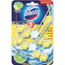 ► Блок для очищення унітазу Domestos 2 х 55 г • Краща ціна в Борисполі, Воронькові • Купити в магазині ПРО100БУД