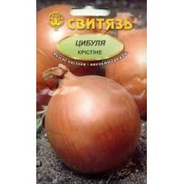 Насіння цибуля рiпч.біла "Крiстiне", 2г