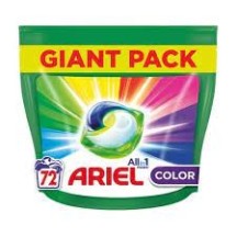► Капсули для прання Ariel 72 шт • Краща ціна в Борисполі, Воронькові • Купити в магазині ПРО100БУД