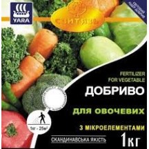 ► Добриво Yara для овочевих 1 кг • Краща ціна в Борисполі, Воронькові • Купити в магазині ПРО100БУД
