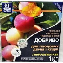 ► Добриво Yara для плодових дерев і кущів 1 кг • Краща ціна в Борисполі, Воронькові • Купити в магазині ПРО100БУД