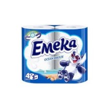 ► Папір туалетний ЕМЕКА 4 шт • Краща ціна в Борисполі, Воронькові • Купити в магазині ПРО100БУД
