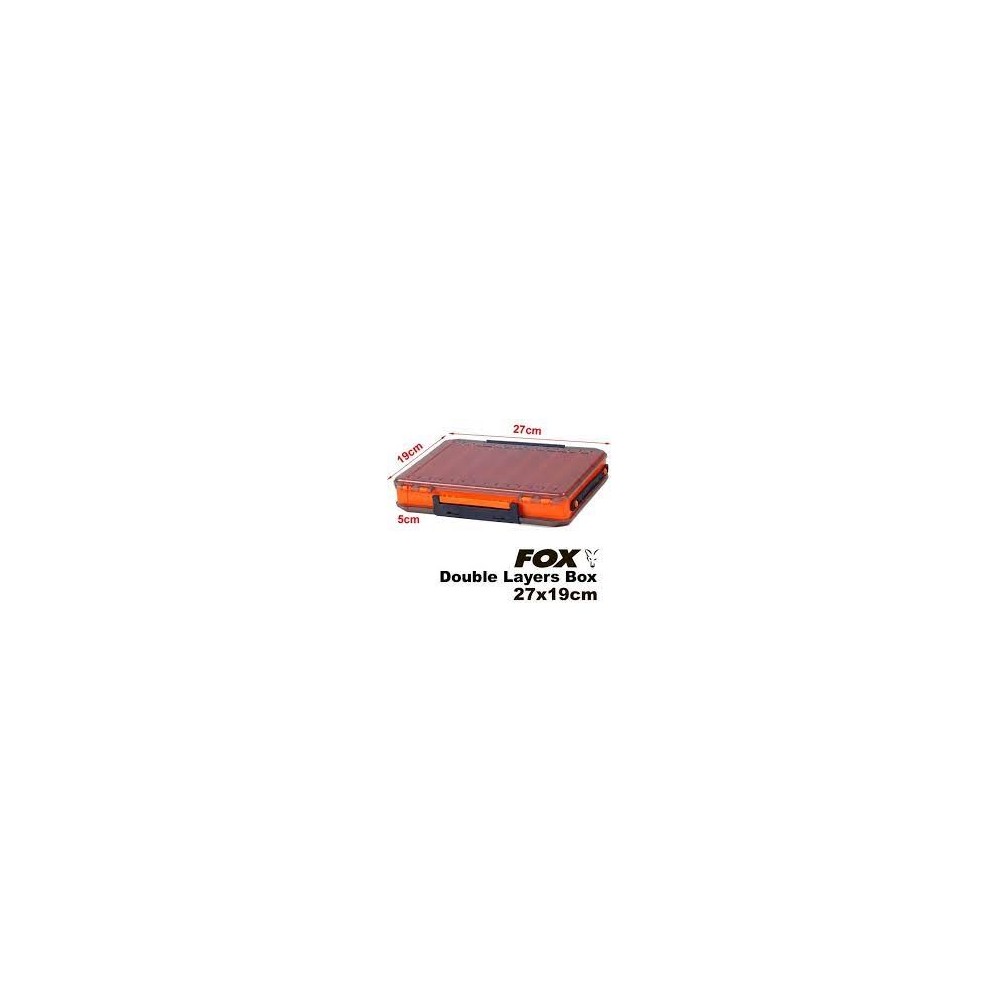 ► Коробка FOX Double Layers Box, 27*19*5 cm • Краща ціна в Борисполі, Воронькові • Купити в магазині ПРО100БУД