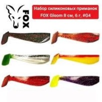 ► Віброхвіст силіконовий FOX 8см GLOОM різнокольоровий • Краща ціна в Борисполі, Воронькові • Купити в магазині ПРО100БУД
