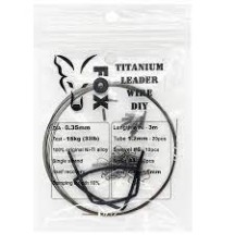 ► Повідець титановий 0,35мм FOX Titanium Leader DIY • Краща ціна в Борисполі, Воронькові • Купити в магазині ПРО100БУД