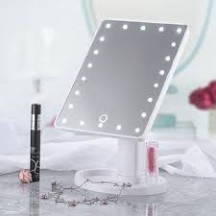 ► Дзеркало косметичне з підсвіткою Large LED Mirror • Краща ціна в Борисполі, Воронькові • Купити в магазині ПРО100БУД