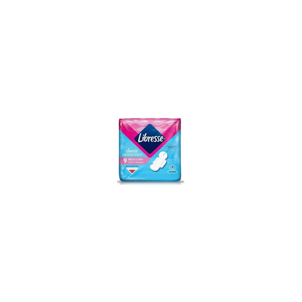 ► Прокладки гігієнічні Libresse Classic Protection Regular+ 9 шт • Краща ціна в Борисполі, Воронькові • Купити в магазині ПРО100