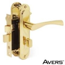 ► Замок врізний AVERS-0823/60-C-G  • Краща ціна в Борисполі, Воронькові • Купити в магазині ПРО100БУД
