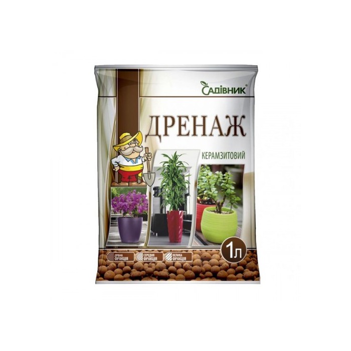 Дренаж керамзитовий 1л