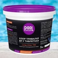 Довгий хлор Poolman T-90 в таблетках 5 кг