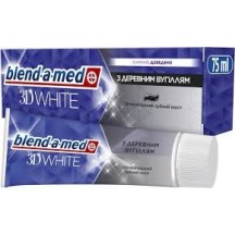 ► Зубна паста Blend-a-med з деревним вугіллям 75 мл  • Краща ціна в Борисполі, Воронькові • Купити в магазині ПРО100БУД
