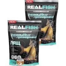 ► Прикормка Real Fish Лящ (кориця-ваніль) 1кг • Краща ціна в Борисполі, Воронькові • Купити в магазині ПРО100БУД