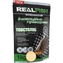 ► Прикормка Real Fish Товстолобий (пряжене молоко) 0.9кг • Краща ціна в Борисполі, Воронькові • Купити в магазині ПРО100БУД