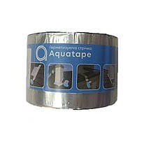 ► Бітумна стрічка AQUATAPE 100 х 3 Alu в плівці • Краща ціна в Борисполі, Воронькові • Купити в магазині ПРО100БУД