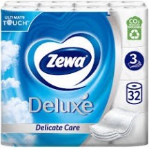 ► Папір туалетний Zewa Deluxe 32 шт • Краща ціна в Борисполі, Воронькові • Купити в магазині ПРО100БУД